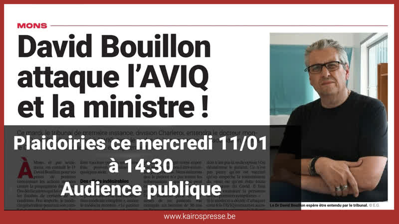 Dr David BOUILLON attaque l AVIQ et la
