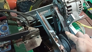 Новый двигатель для электротачки из генератора от КАМАЗа