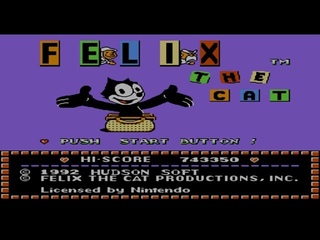 Felix the Cat. NES [Walkthrough / Прохождение]