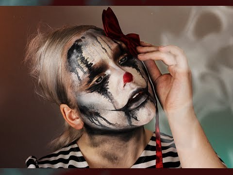 Halloween: The Sad Clown Makeup