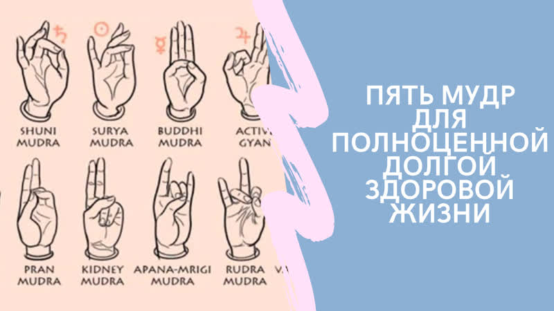 Пять простых ежедневных мудр для полноценнои , долгои и