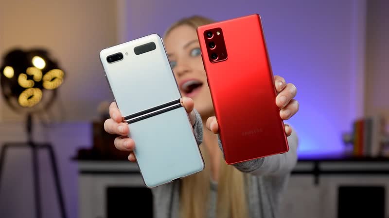 Samsung Galaxy Mystic White Z Flip 5 G and Mystic Red Note