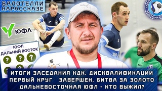 Первый круг завершен // Колхоз в дальневосточной ЮФЛ // КДК и дисквалификации