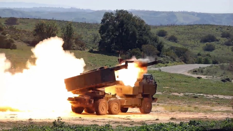 M142 HIMARS Rocket Shoot (4