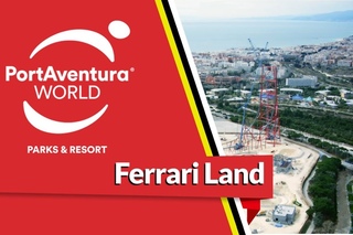 Ferrari Land - 26 Февраля была установлена последняя и самая высокая точка в Европе, аттракциона Ferrari Land!!!