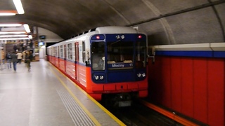 Warszawa Metro  81-717.3/714.3, 81-572, 81-573.1, Metropolis 98B Oct 2013 Metro Warszawskie