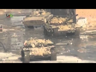 Syria! Сирия! Дарайя.“КРЫС-ТВ“. Танковая Атака САА!
