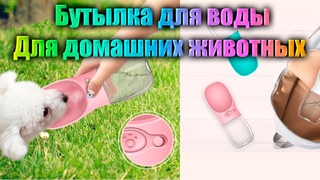 Бутылка для воды для домашних животных