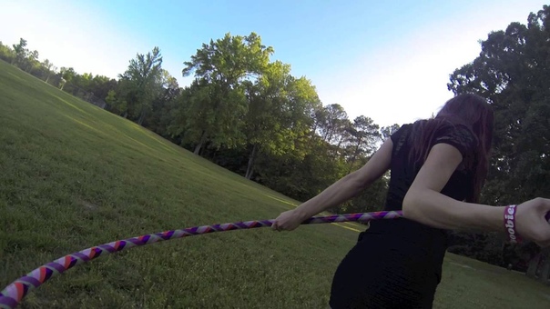 Go Pro Hula Hoop at Lenora Park in mid May 2013 HD Hero