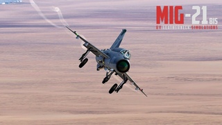 MiG-21bis ✈ Přistání v Palmýře │ test