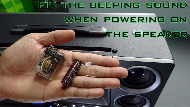 Fix the beeping sound when powering on the