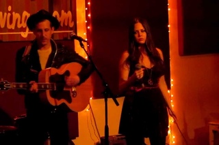 |Glorious   JAMES LEVY & THE BLOOD RED ROSE Allison Pierce LIVE NYC 2012|