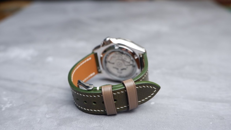 Making a handmade leather watch