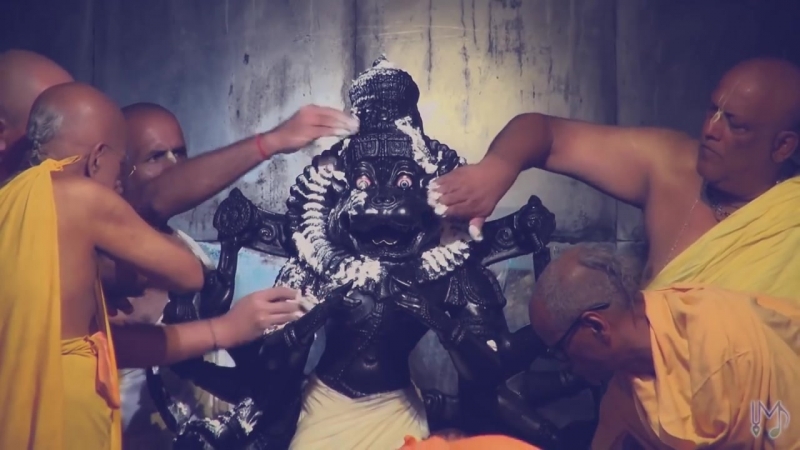 Nrusimha Maha mantra Ugram Veeram Maha Vishnum Madhavas Rock
