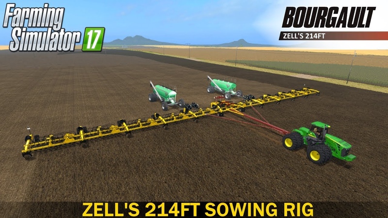 Farming Simulator 2017 LANTMANEN FS ZELLS 214 FT SOWING