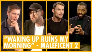 “Waking Up Ruins My Morning“ -Harris Dickinson, Chiwetel Ejiofor & More Maleficent 2 Cast Interviews