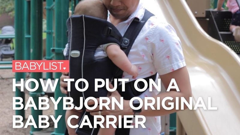How to use the Baby Bjorn Original Baby Carrier
