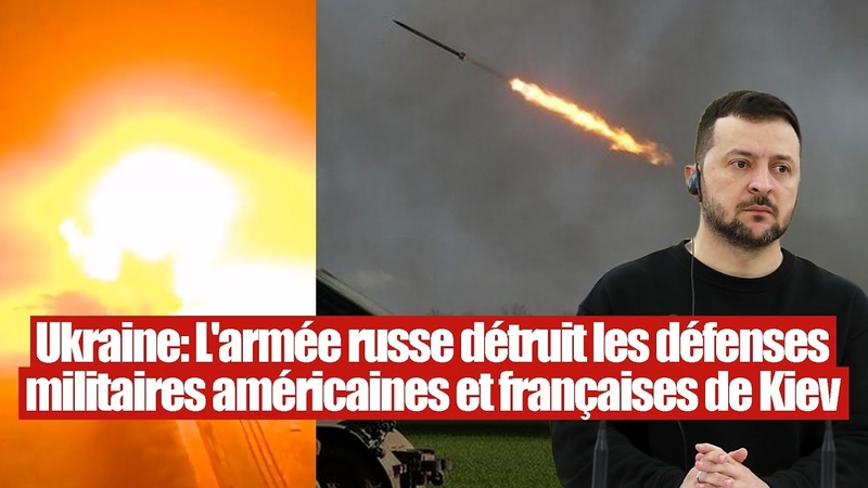 Ukraine : Larmée russe rase les défenses américaines et françaises de