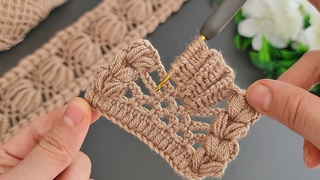 Super Easy Tunisian Knitting Headband Model - Tunus İşi Çok Güzel Örgü Saç Bandı Modeli Yapımı.