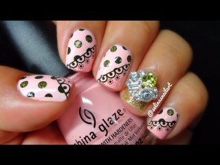 Water Decal & Nail Charm Nail Art |