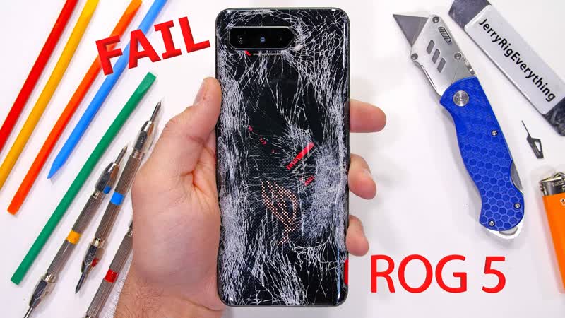 The ROG Phone 5 has a Problem Durability Test