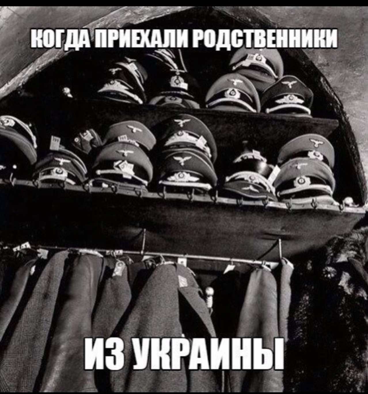 Когда приехали родственники из Украины