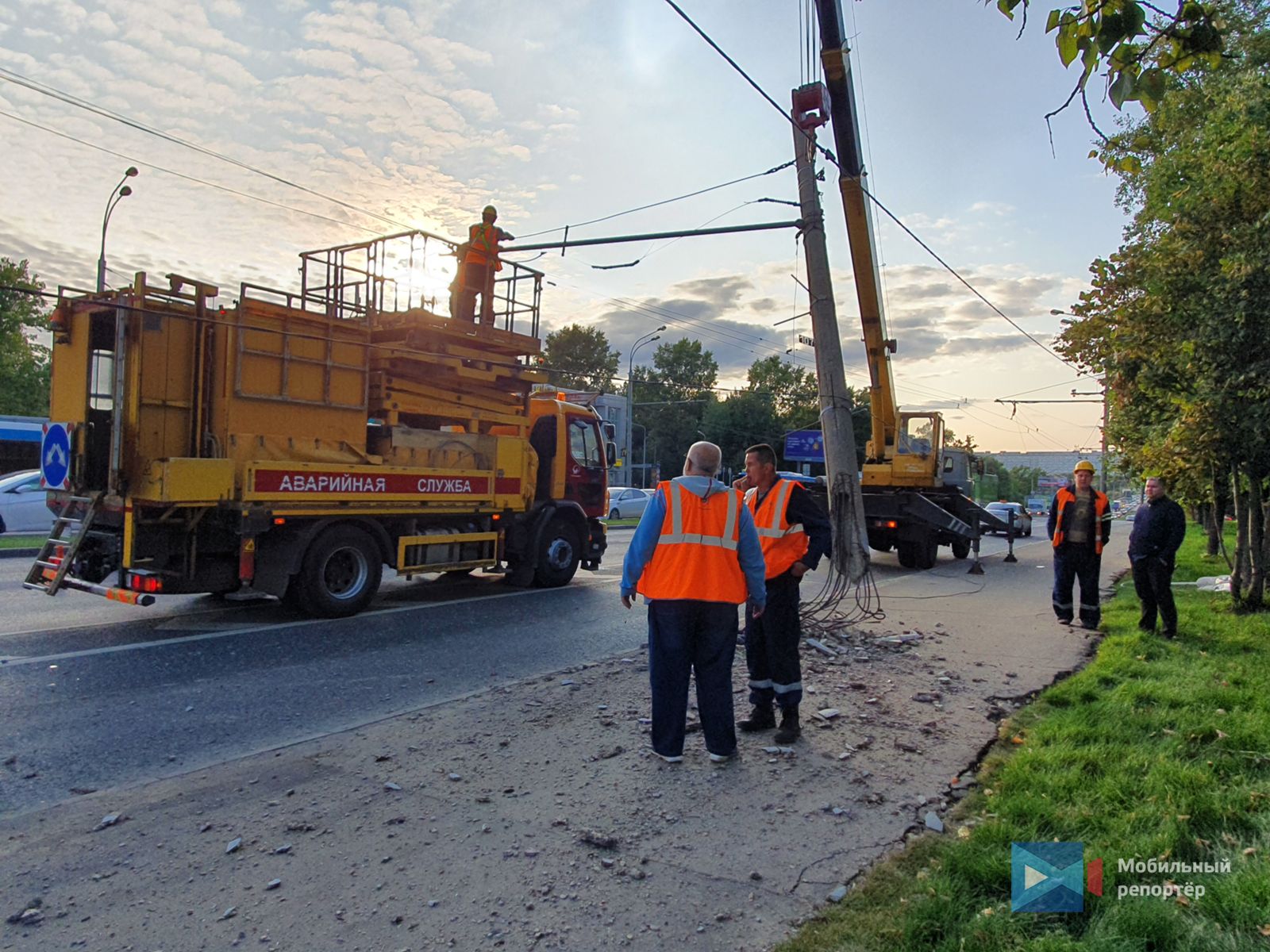 Один человек пострадал после ДТП на юге Москвы Это картинка