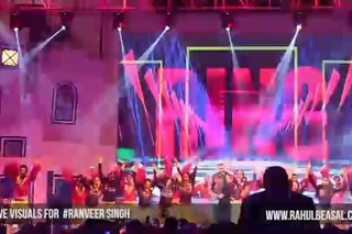 VJing (Live Visuals) for Ranveer Singh | Tune Maari Entriyaan