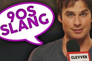 The Vampire Diaries Cast Play 90’s SLANG GAME
