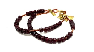 January Birthstone Fidget Bracelet