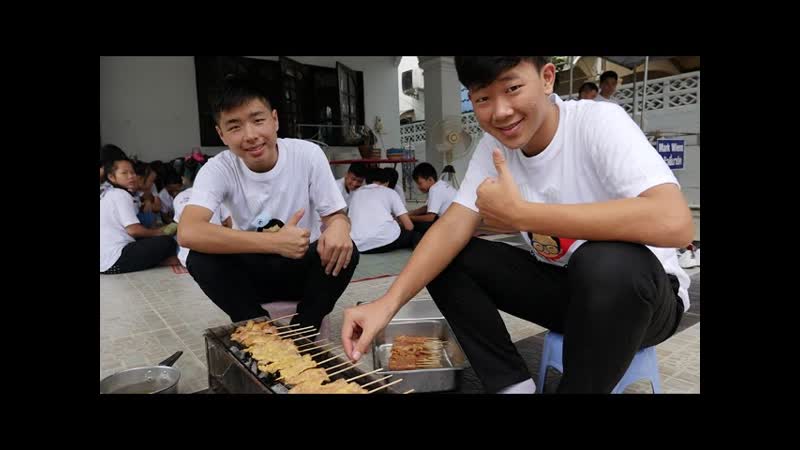 Delicious Thai Satay and Oysters with Courageous Kitchen in