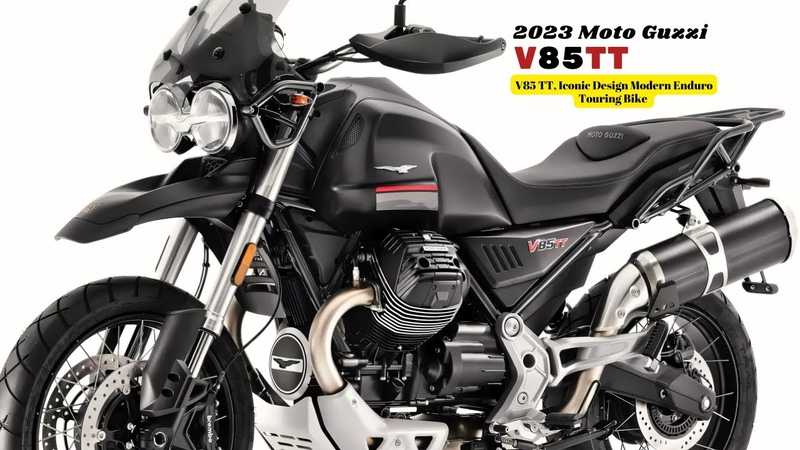V85 TT, Iconic Design Modern Enduro Touring Bike, 2023 Moto Guzzi V85