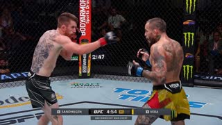 ВЫРУБИЛ С КОЛЕНА? Бой Марлон Вера VS Кори Сэндхаген / UFC Сан-Антонио Разбор и Прогноз